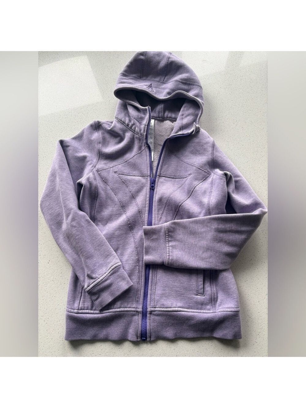 Ivivva size 12 Purple Zip-Up Hoodie